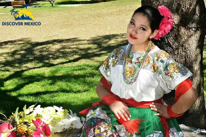 La China Poblana outfit from Puebla