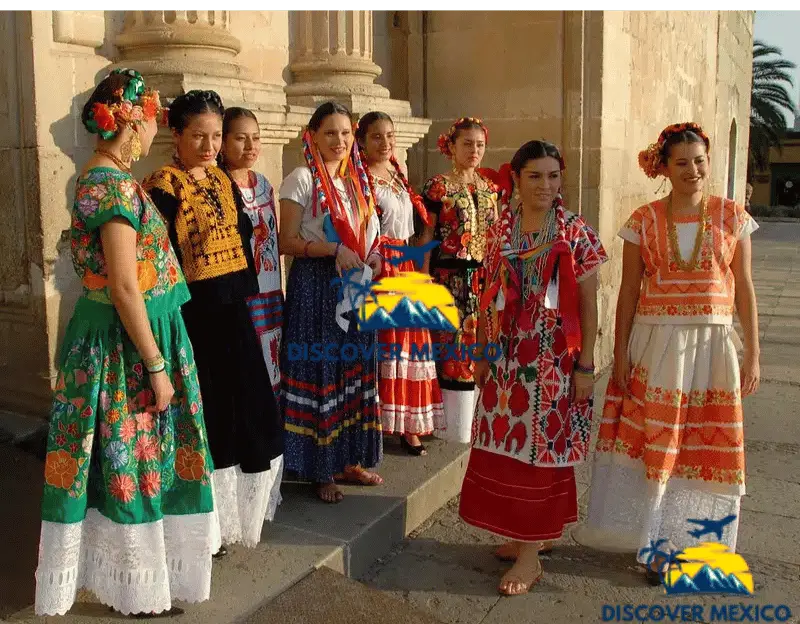 Typical costume of Oaxaca