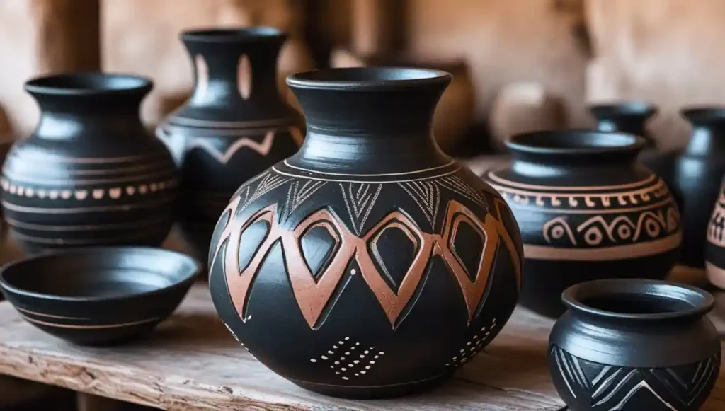 Black pottery from Oaxaca